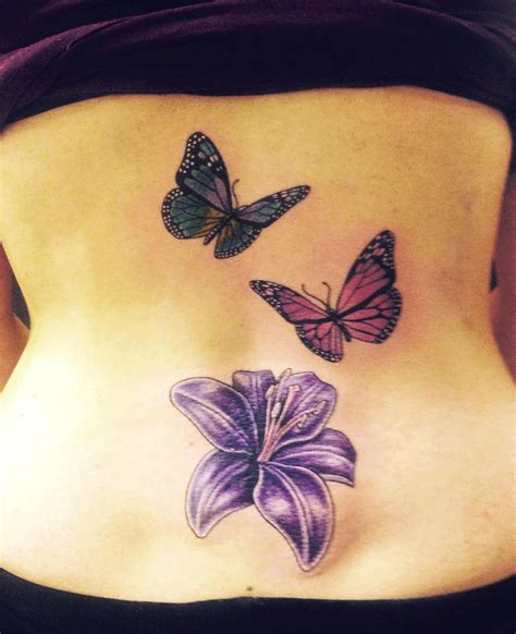 Butterfly Tattoo On Lower Back Meaning: A。